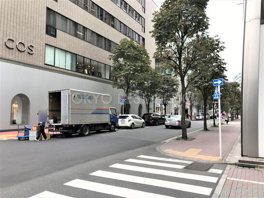 ビル周辺風景②