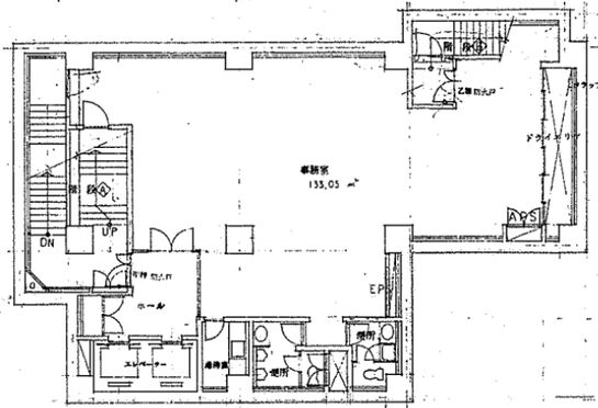 ACN築地242ビル B1階 平面図