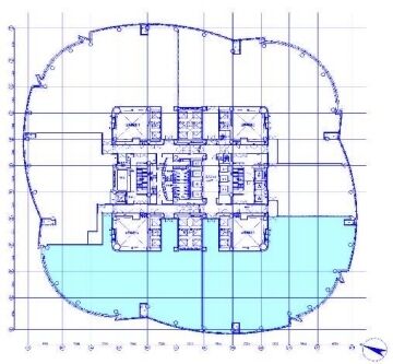 六本木ヒルズ森タワー 20階 平面図