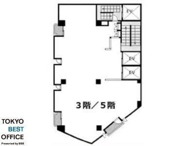 灯ビル 3階 平面図