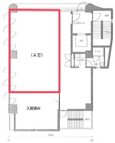 関口ビル（文京区） 7階 平面図