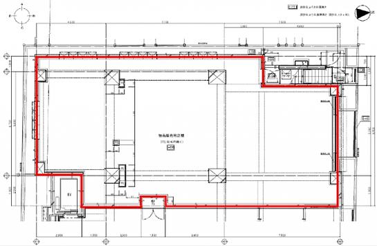 奥沢3丁目マンション計画 1階 平面図