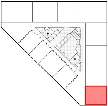 新宿第一生命ビル（旧：小田急第一生命ビル） 6階 平面図
