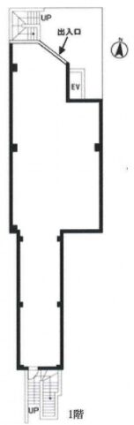 ニューパルビュービル 1階 平面図