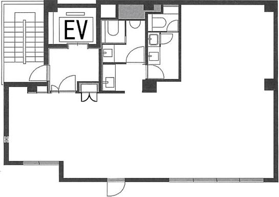 三島ビル（MISHIMA bldg） 6階 平面図