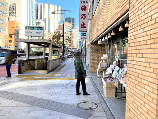 ビル周辺風景①