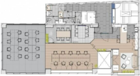 Polar 西新宿(旧:西新宿OSビル) 2階 平面図
