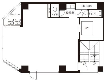 VORT新橋二丁目 14階 平面図