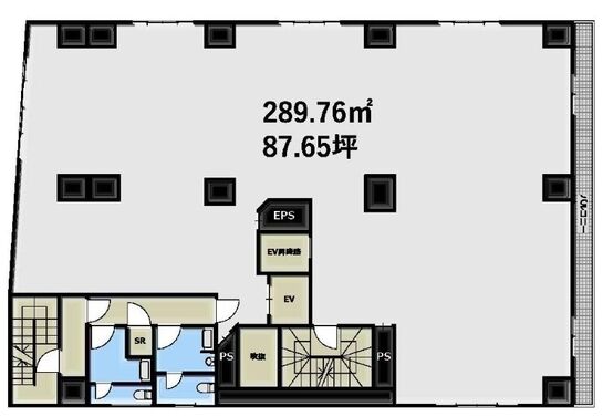 セントヒルズ代々ビル 2階 平面図