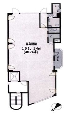サンライン第14ビル 2階 平面図