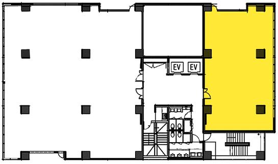 EDGE小伝馬町ビル（旧：ユニゾ小伝馬町ビル） 9階 平面図