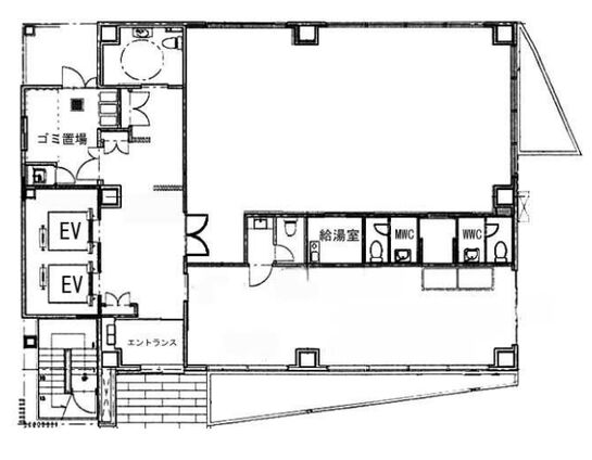 サトケイビル 1階 平面図