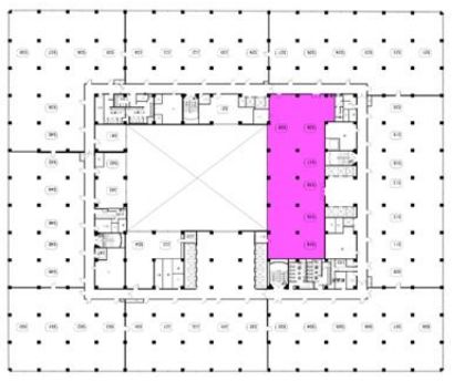 新東京ビル 5階 平面図