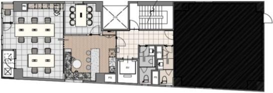 NOVEL WORK 半蔵門（旧：清水ビル） 3階A 平面図