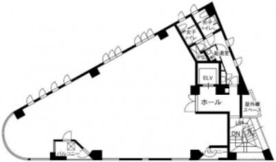 新宿光ビルディング 7階 平面図