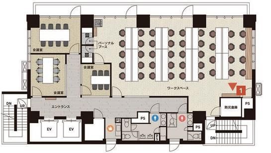 コエル渋谷二丁目（COERU渋谷二丁目） 3階 平面図