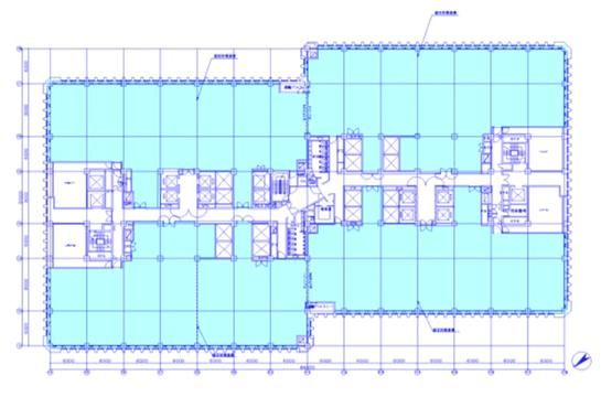 アーク森ビル 15階 平面図