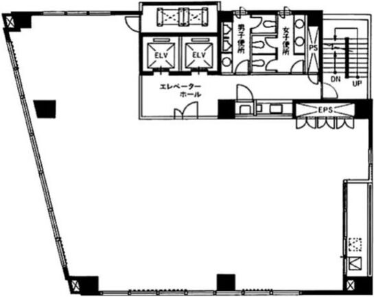 新宿高砂ビル 10階 平面図
