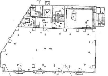 原宿パトリアビル 6階 平面図