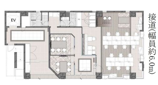 半蔵門MKビル 1階 平面図