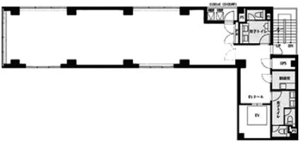 VORT西新宿NEX（ボルト西新宿ネクス） 4階 平面図