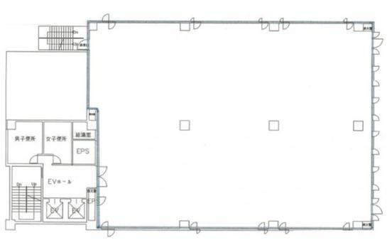 芝520ビル 6階 平面図