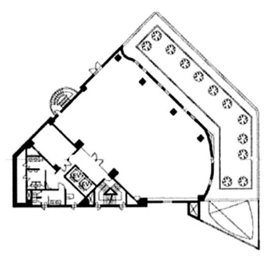 泉館紀尾井町ビル 5階 平面図