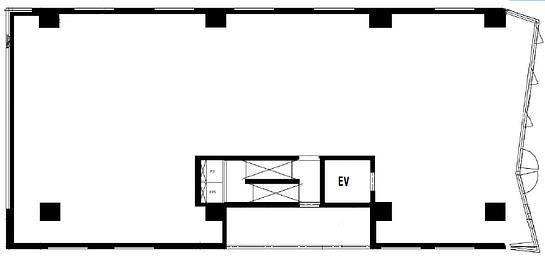 FOLD bldg.（旧：（仮称）神宮前222PJ） 2階 平面図
