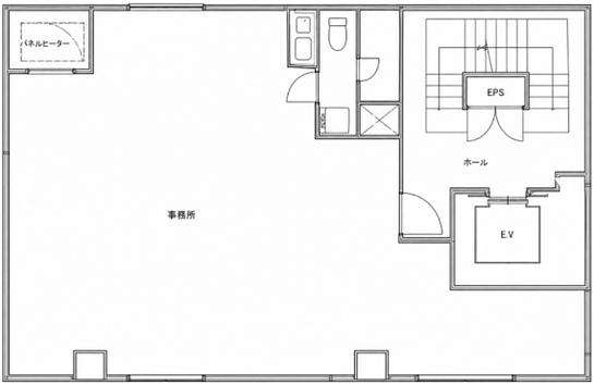 レアル新宿 6階 平面図