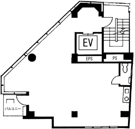 東英九段ビル 7階 平面図
