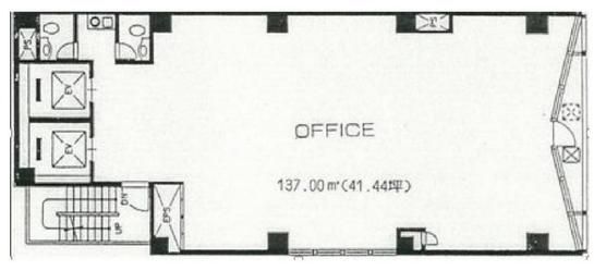 吉野第2ビル（吉野第二ビル） 7階 平面図