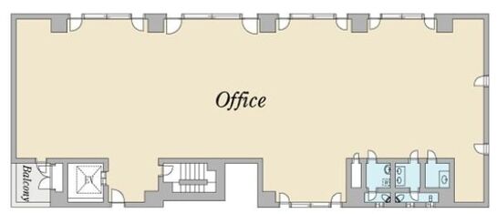プレクスビルディング 6階 平面図