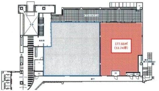 タイムズステーション池袋 2階 平面図