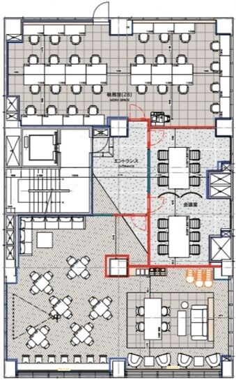 二葉ビル（GUILD 道玄坂） 3階 平面図