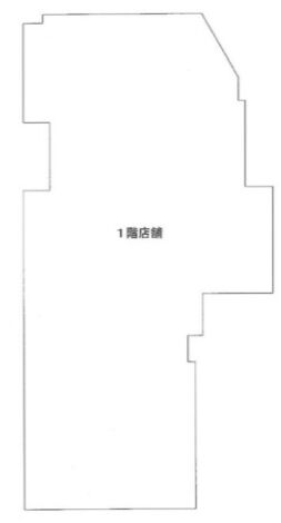(仮称)飯田橋二丁目 地下1階~1階 平面図