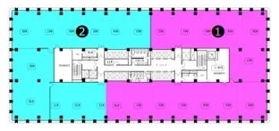 三菱ビル 4階② 平面図