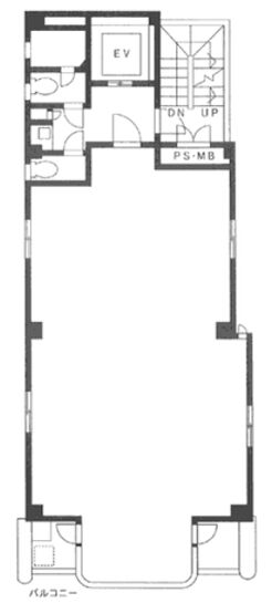 新橋862ビル 3階 平面図