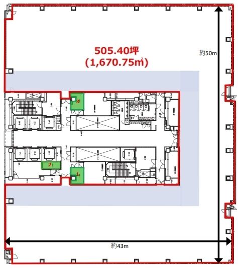品川シーサイドパークタワー 4階 平面図