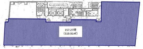 東八重洲シティービル 3階 平面図