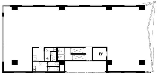 FOLD bldg.（旧：（仮称）神宮前222PJ） 3階 平面図