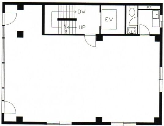 ノボルビル 3階 平面図