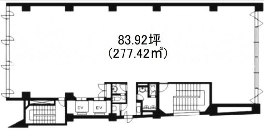 代々木センタービル 8階801 平面図