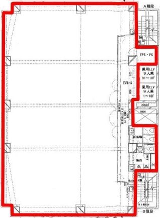 麹町プレイス 9階 平面図