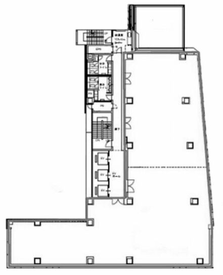 JMFビル渋谷03（Gスクエア渋谷道玄坂） 3階 平面図