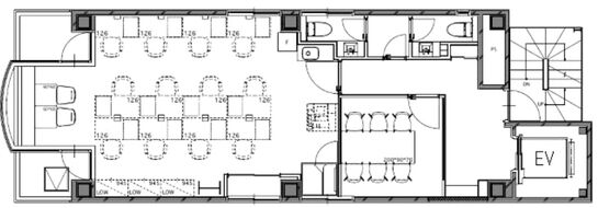 神田TYビル 5階 平面図