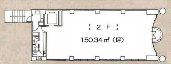 ノザワビルディング 2階 平面図