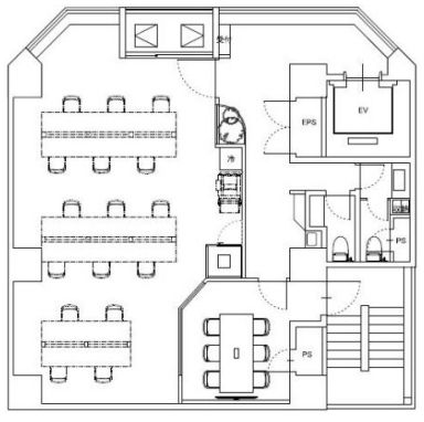 WAY TOWERS（赤坂ウェイタワーズ） 2階 平面図