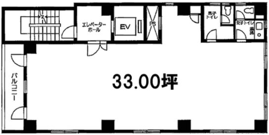 東屋ビル 7階 平面図