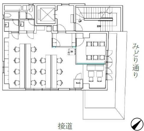 R.core日本橋人形町(旧:ユニゾ日本橋富沢町洋和ビル) 9階 平面図
