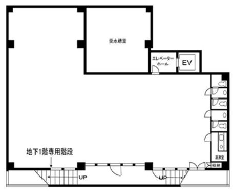 陽輪台みかみビル 2階 平面図
